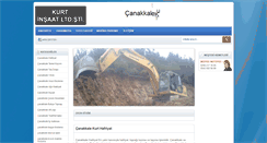 Desktop Screenshot of canakkalekurthafriyat.com
